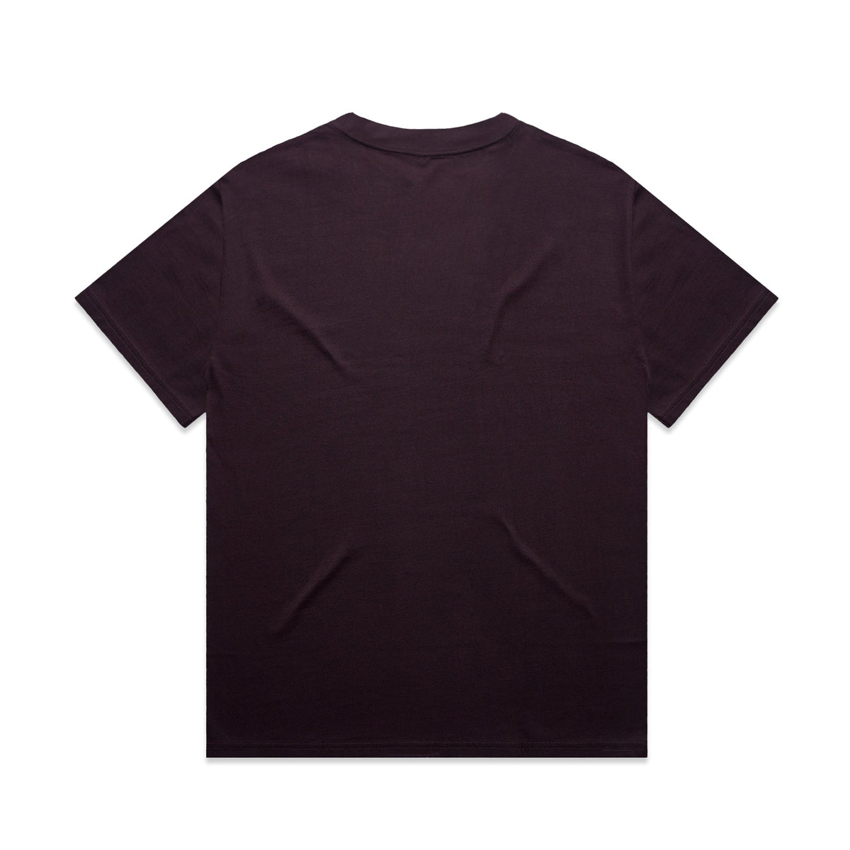 Heavy Tee 5080S - Plum - Back