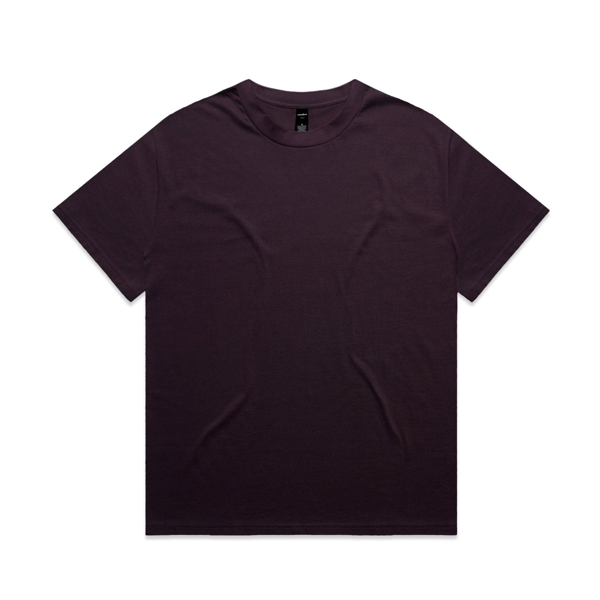 Heavy Tee 5080S - Plum - Front