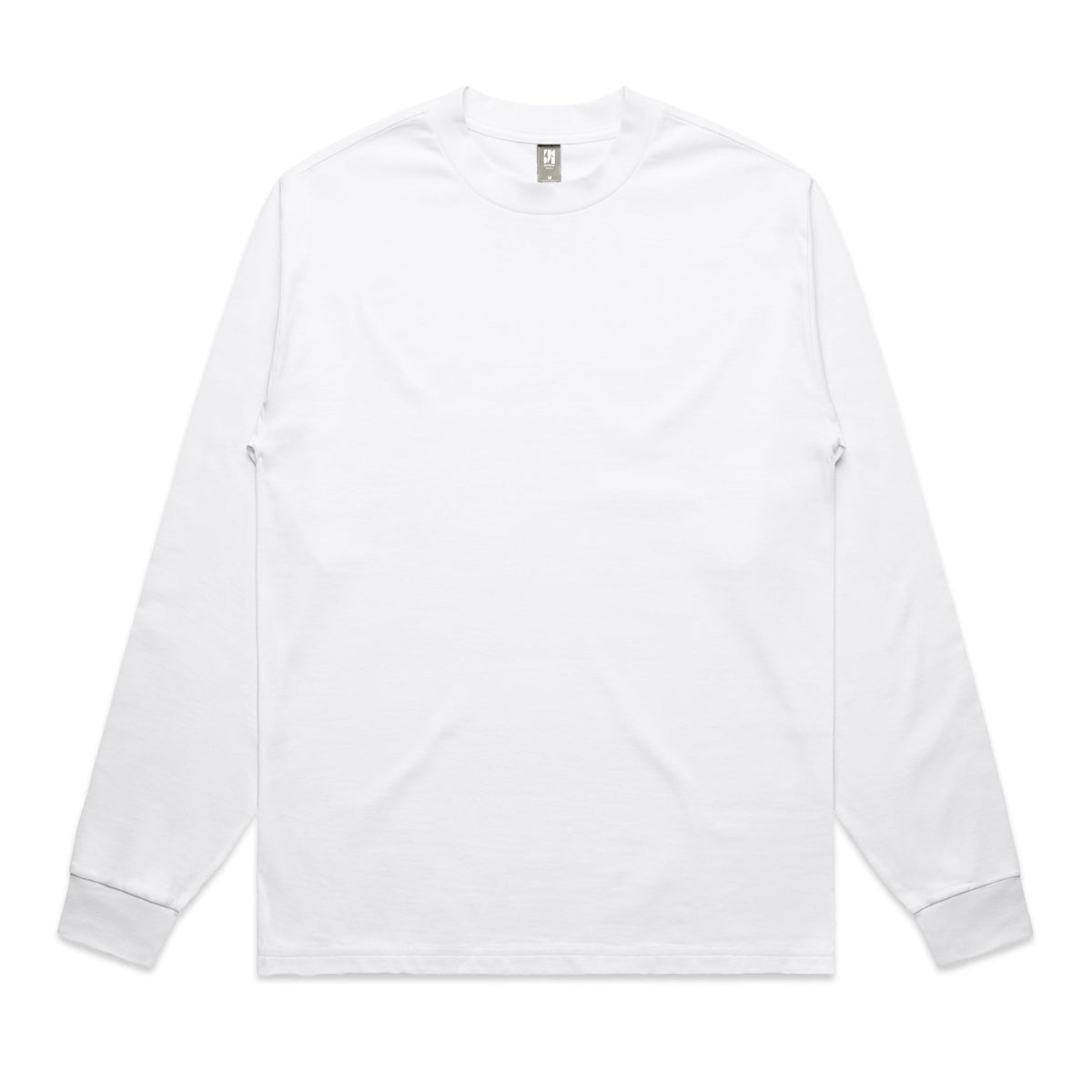 Heavy L/S Tee 5081 - White - Front