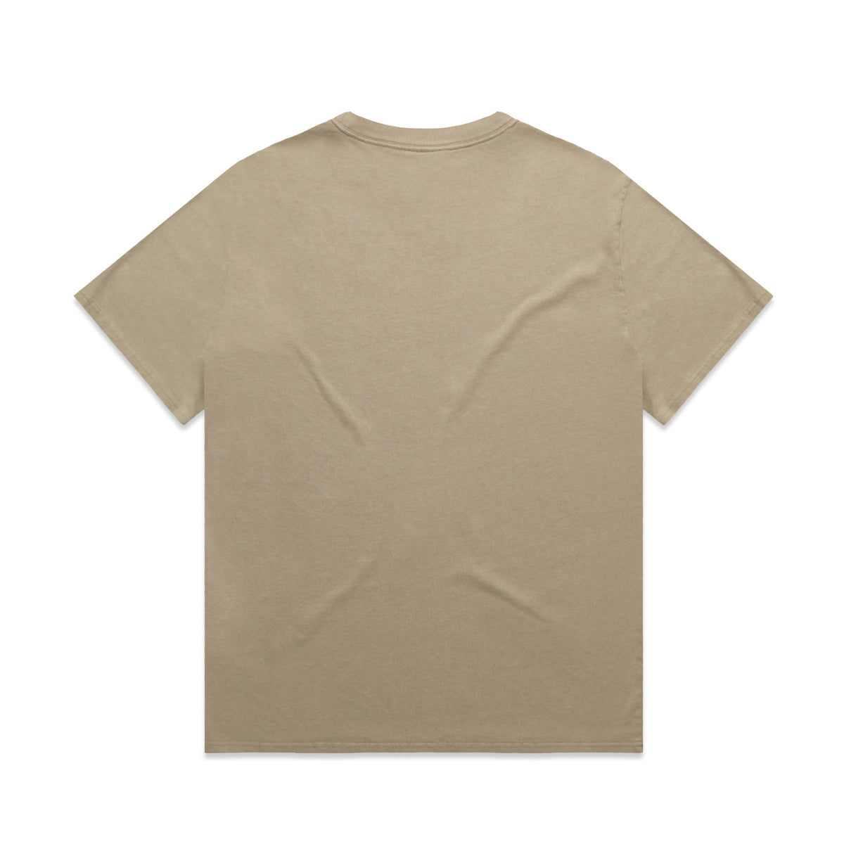 Heavy Faded Tee 5082 - Faded Khaki - Back