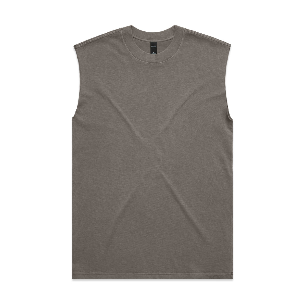 Heavy Faded Tank 5084 - Faded Grey - Front