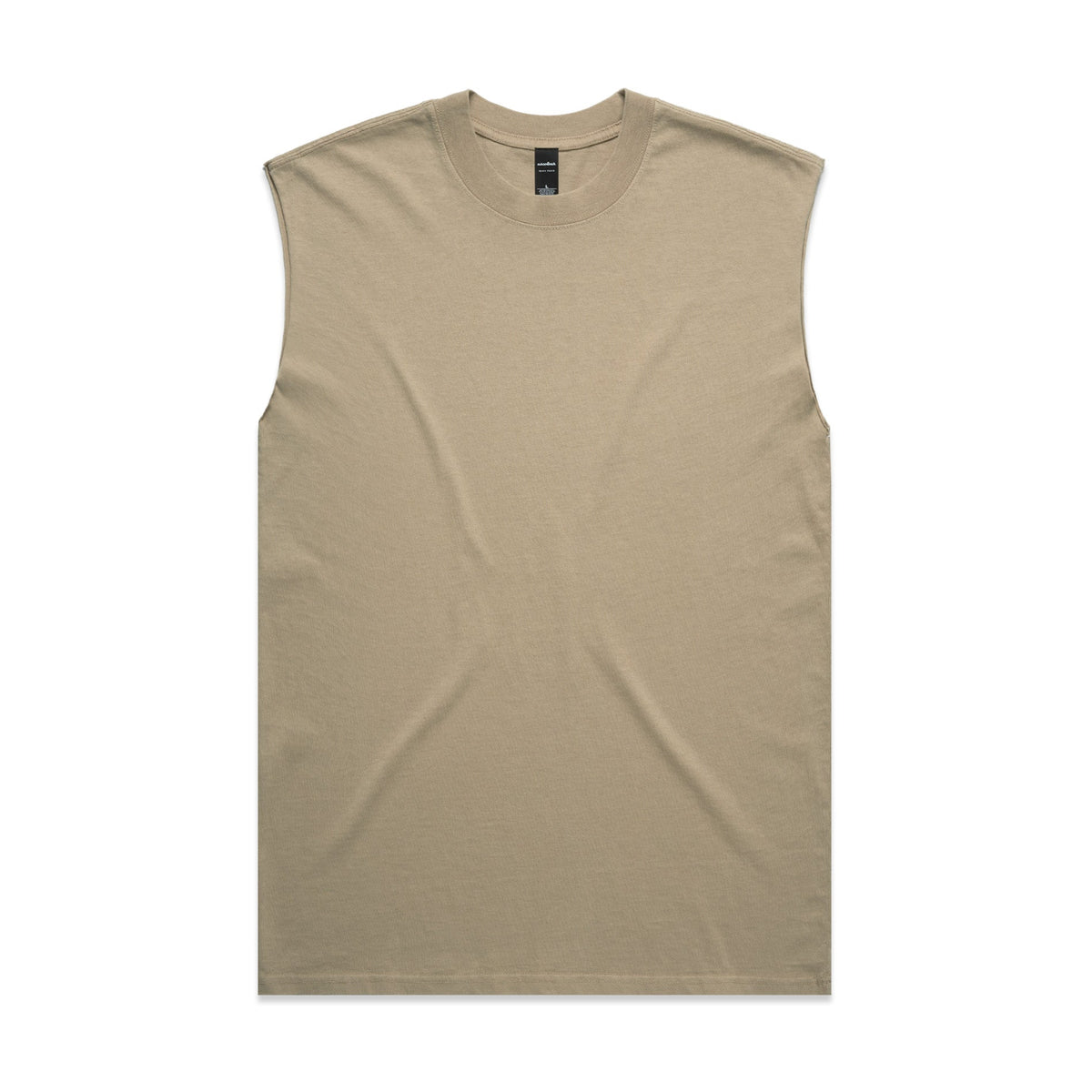 Heavy Faded Tank 5084 - Faded Khaki - Front