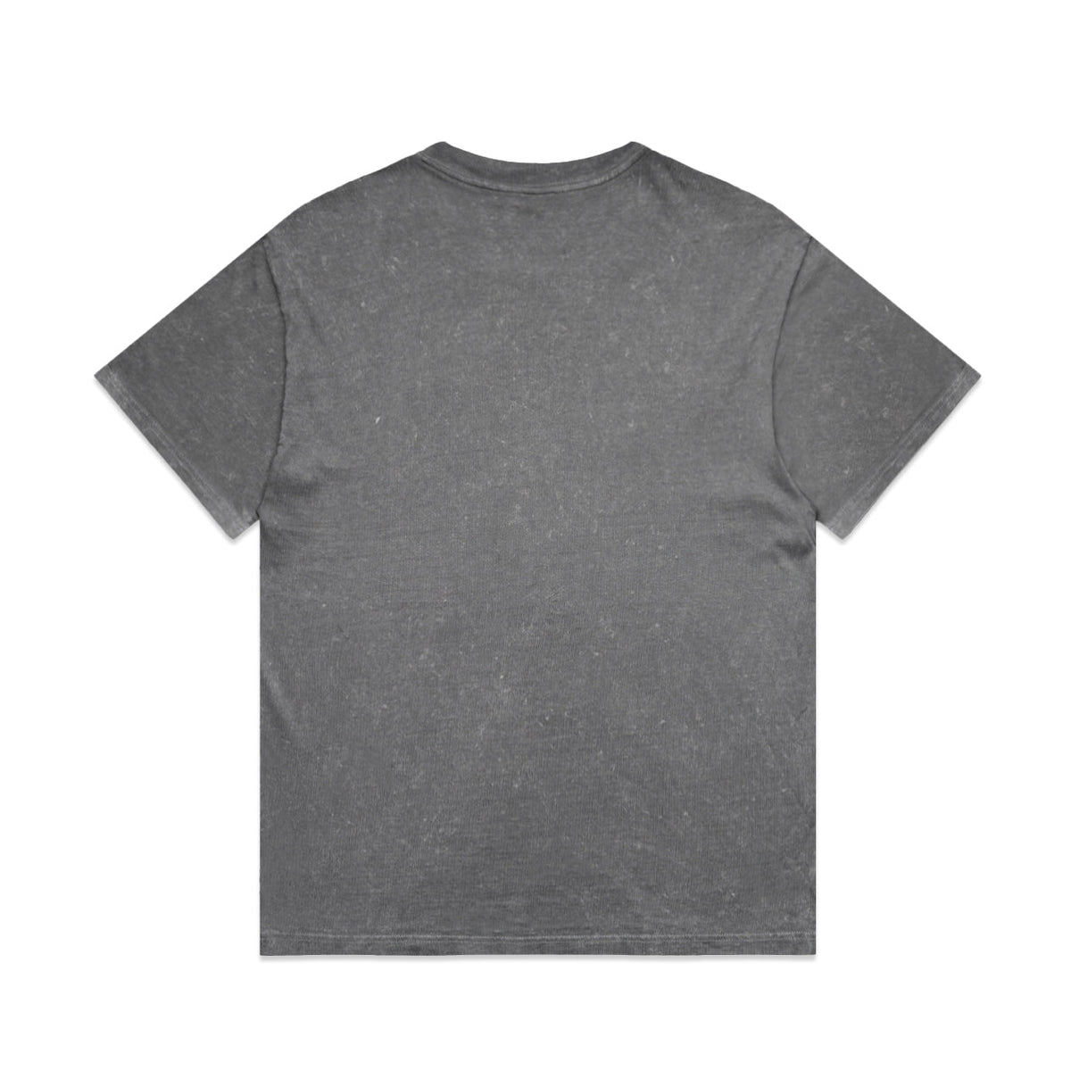 Stone Wash Heavy Tee 5085 - Coal Stone - Back