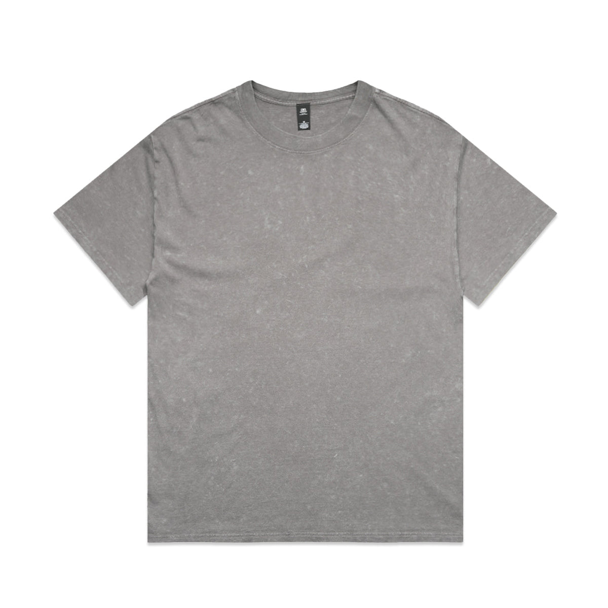 Stone Wash Heavy Tee 5085 - Grey Stone - Front