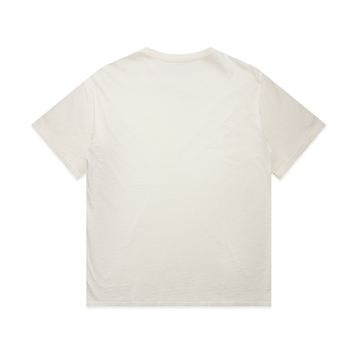 Heavy Faded Minus Tee [-5cm] 5086 - Faded Ecru - Back
