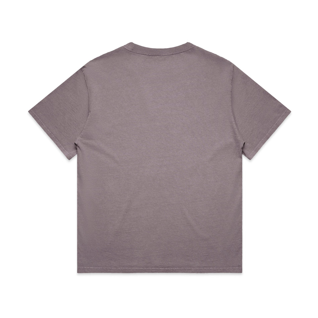 Heavy Faded Minus Tee [-5cm] 5086 - Faded Plum - Back