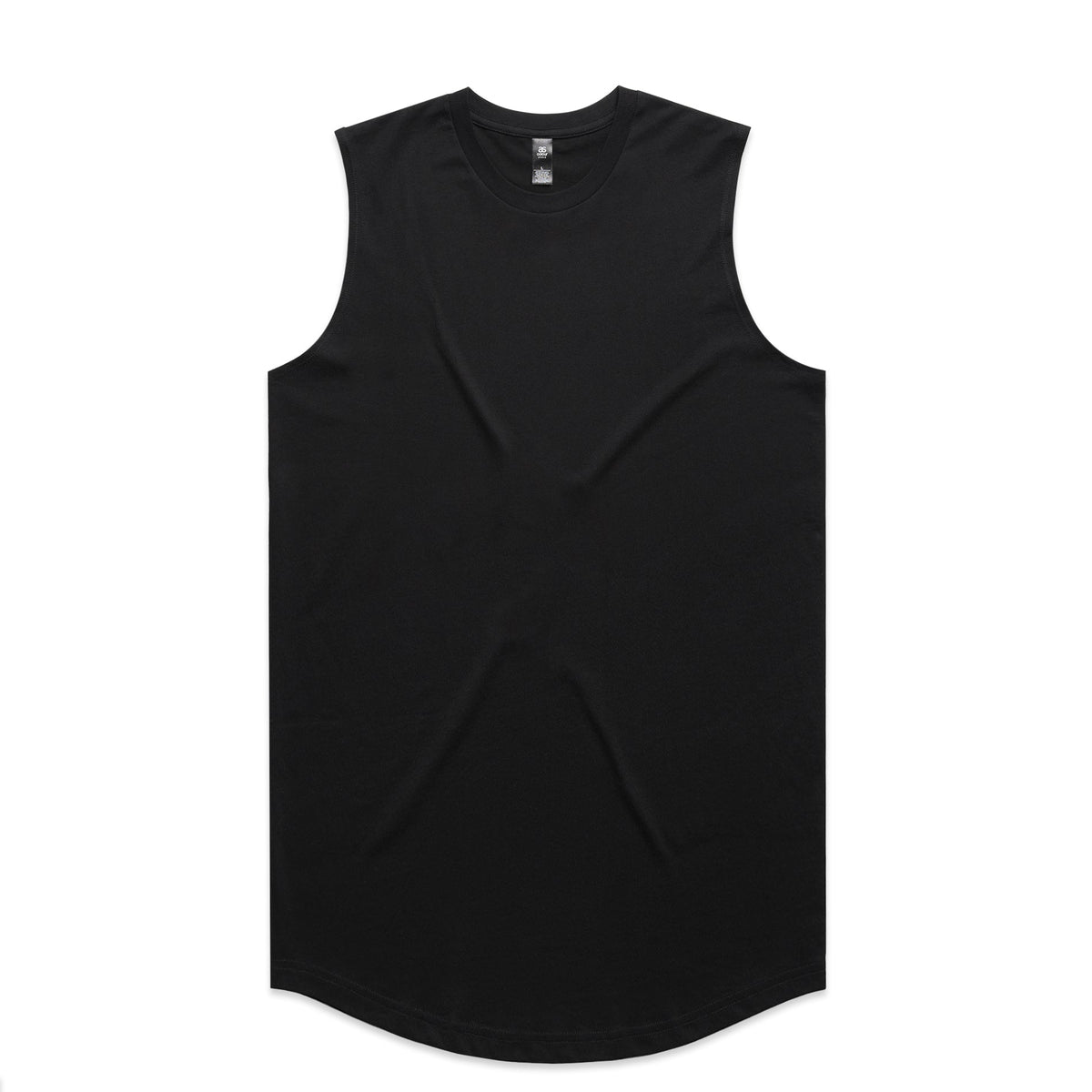 Staple Curve Tank 5091 - Black - Front