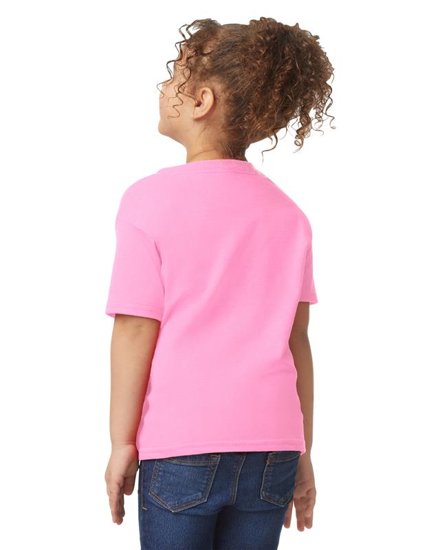 Gildan Heavy Cotton 5100P T-Shirt - Light Pink - Back