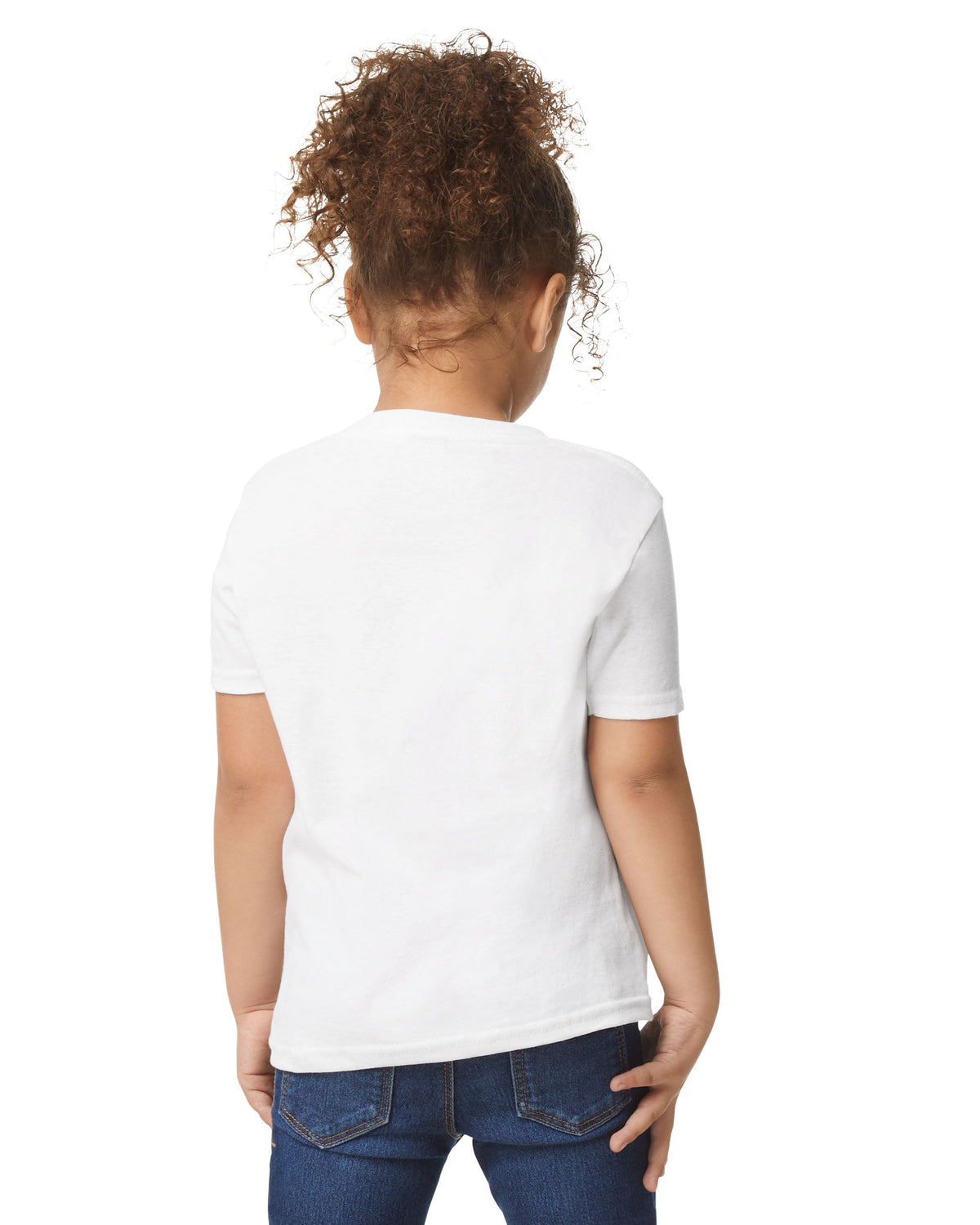 Gildan Heavy Cotton 5100P T-Shirt - White - Back