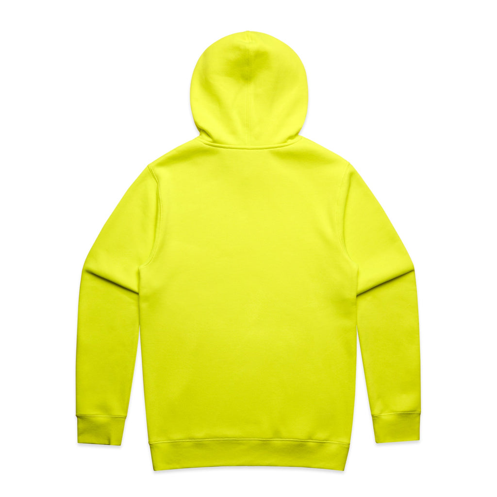 Stencil Safety Hood 5102F - Safety Yellow - Back