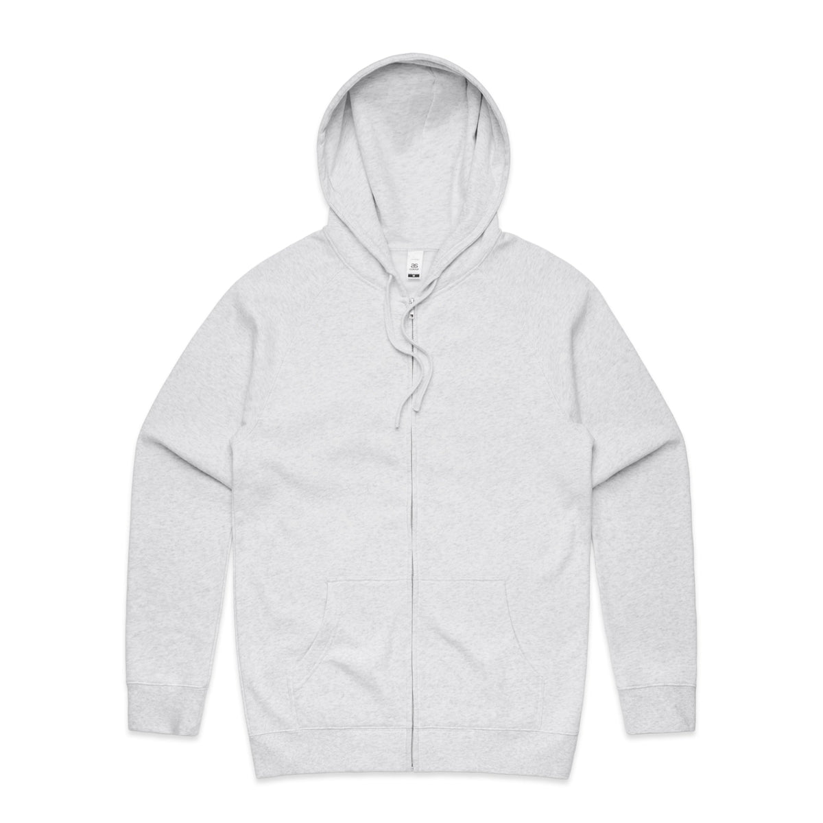 Official Zip Hood 5103S - White Marle - Front