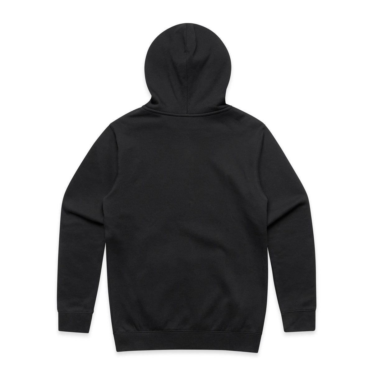 Stencil Zip Hood 5104 - Black - Back