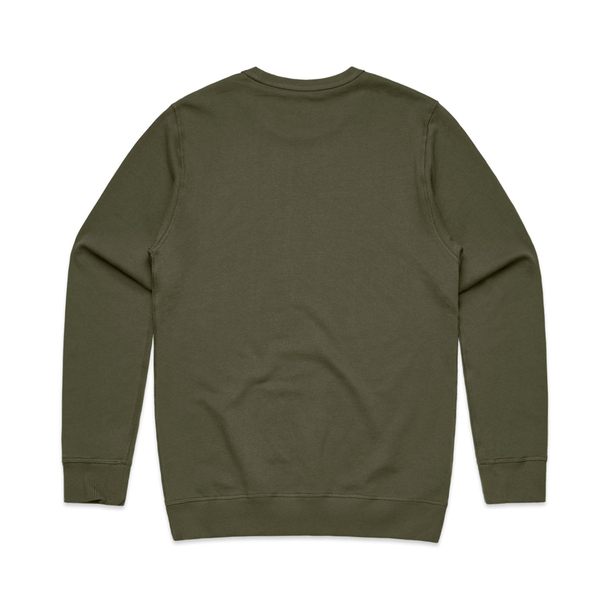 Premium Crew 5121S - Army - Back