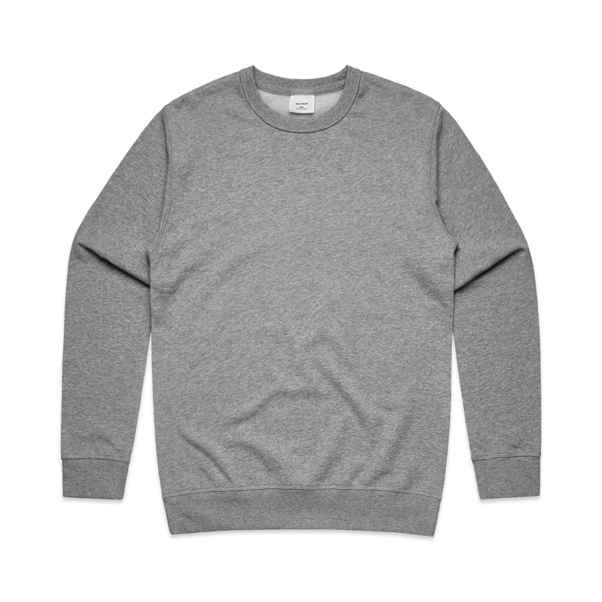 Premium Crew 5121S - Grey Marle - Front