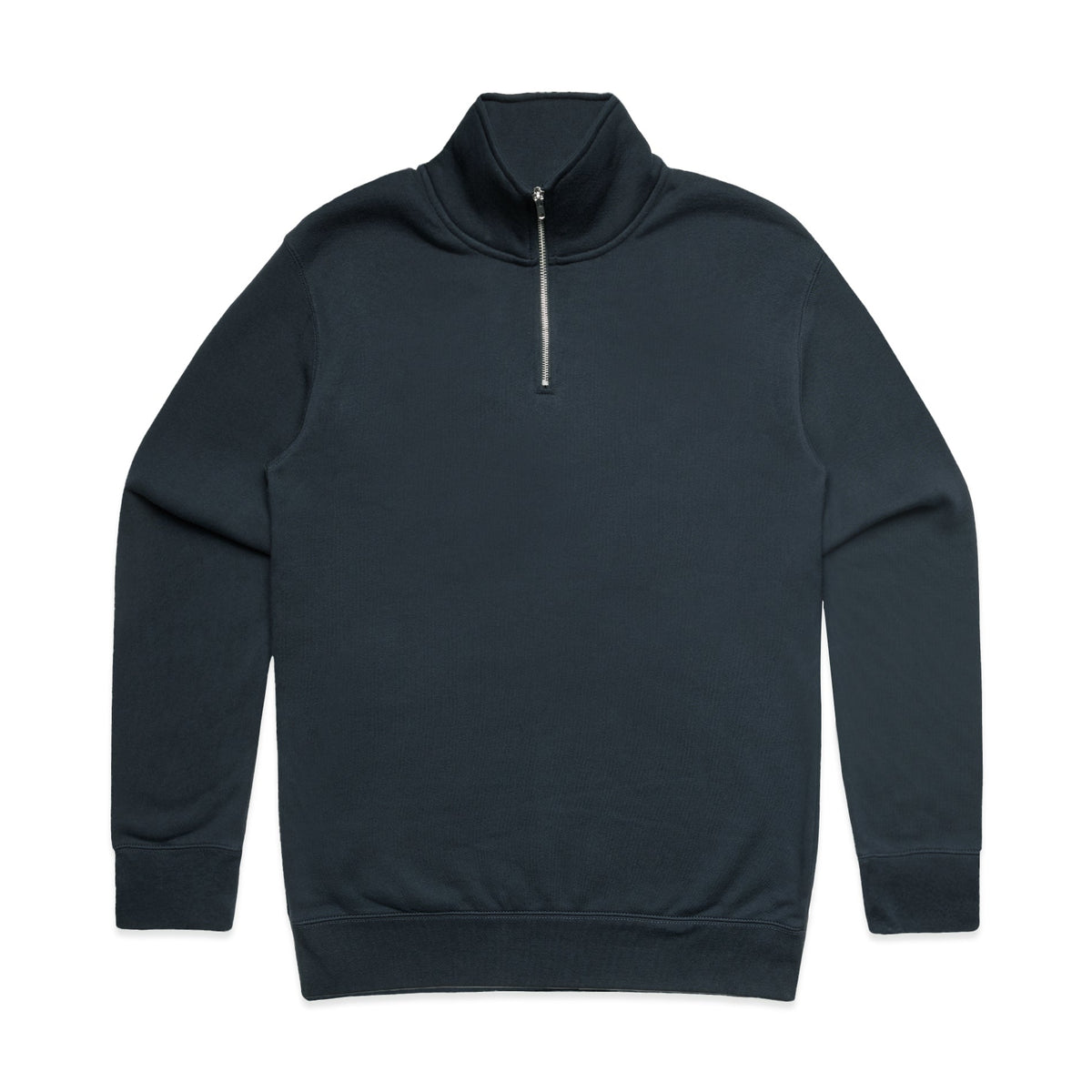 Stencil Half Zip Crew 5125S - Carbon Blue - Front