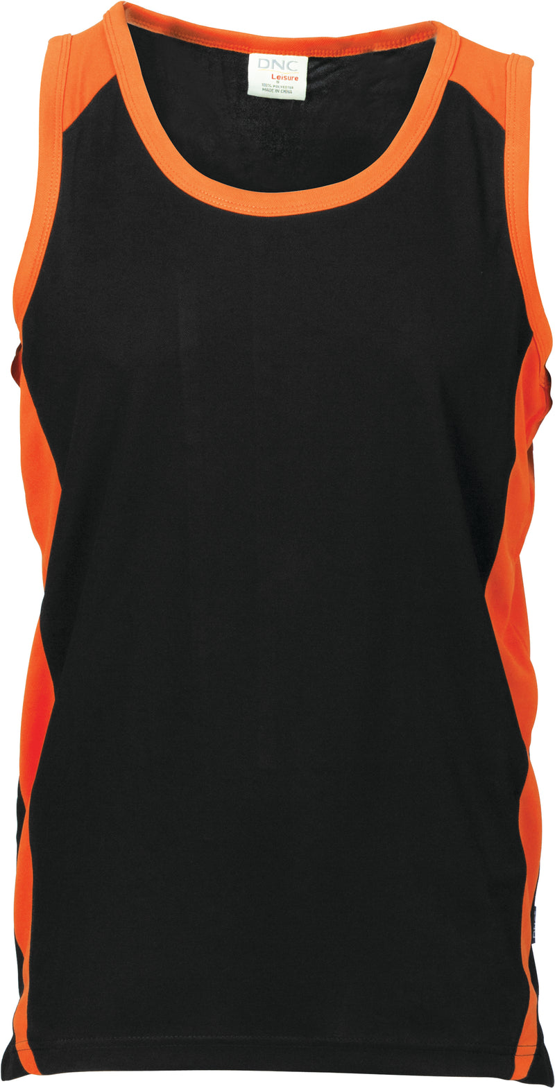 DNC Workwear Adult Cool-Breathe Contrast Singlet 5141