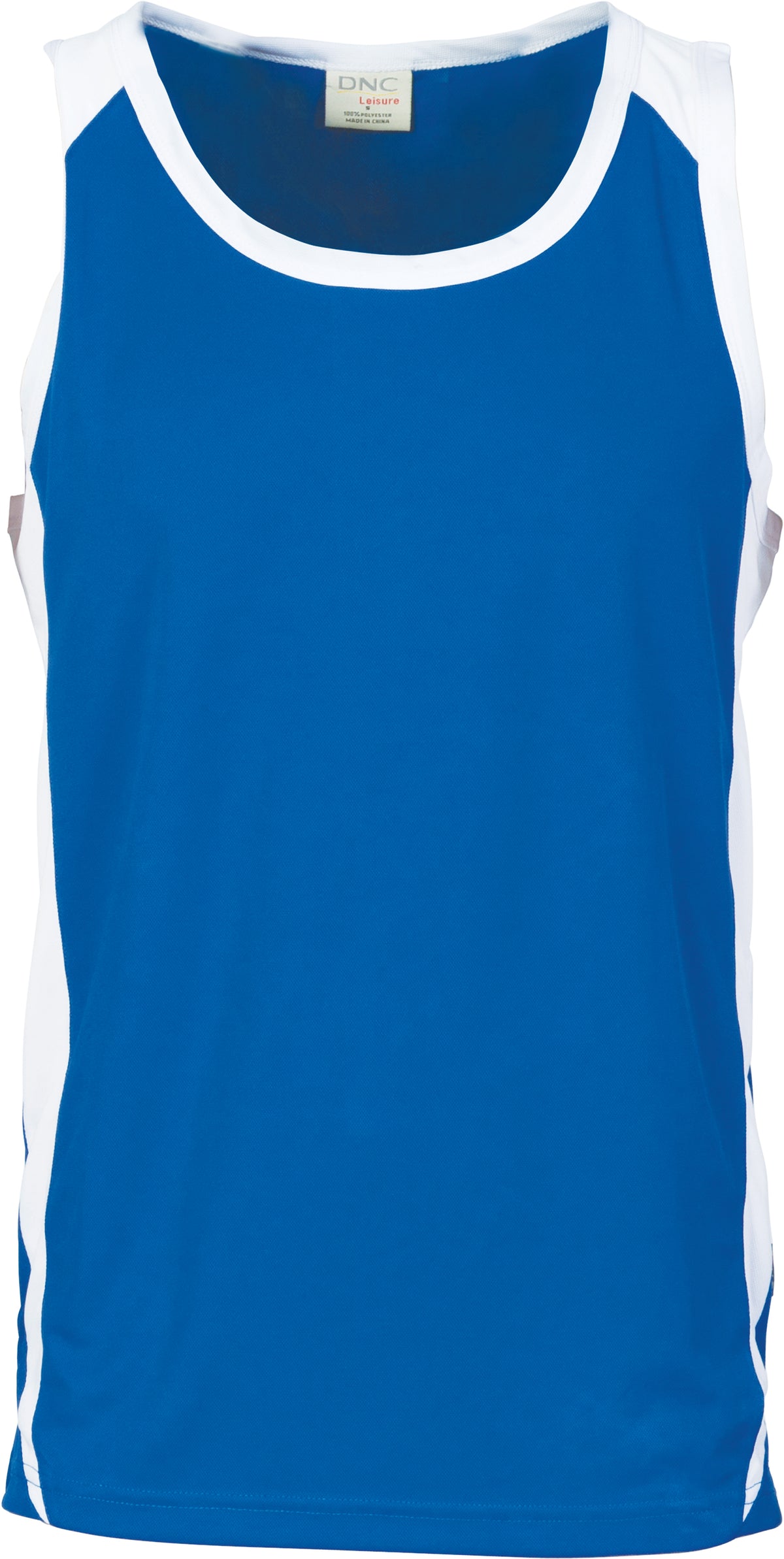 DNC Workwear Kids Cool-Breathe Contrast Singlet 5142