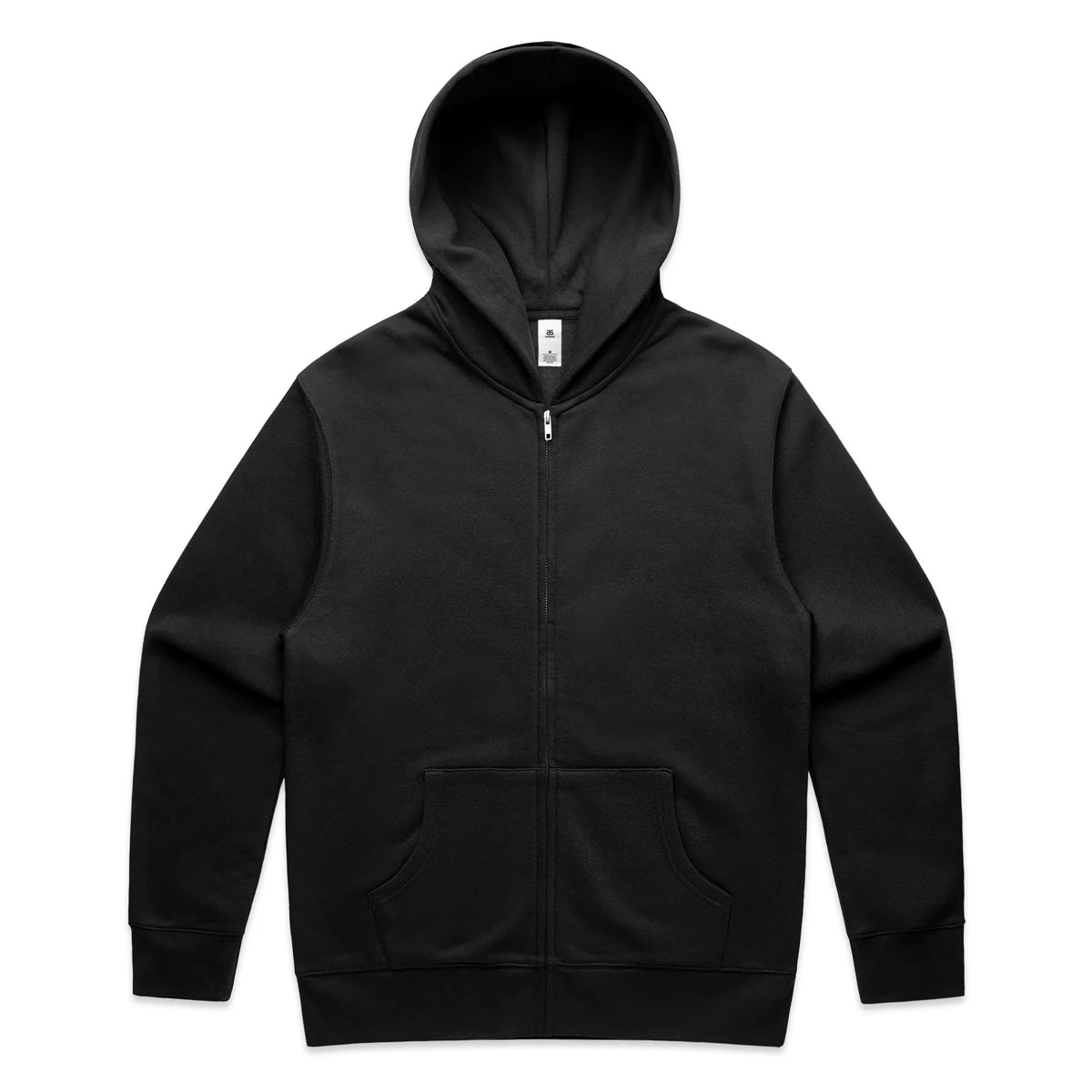 Relax Zip Hood 5162 - Black - Front