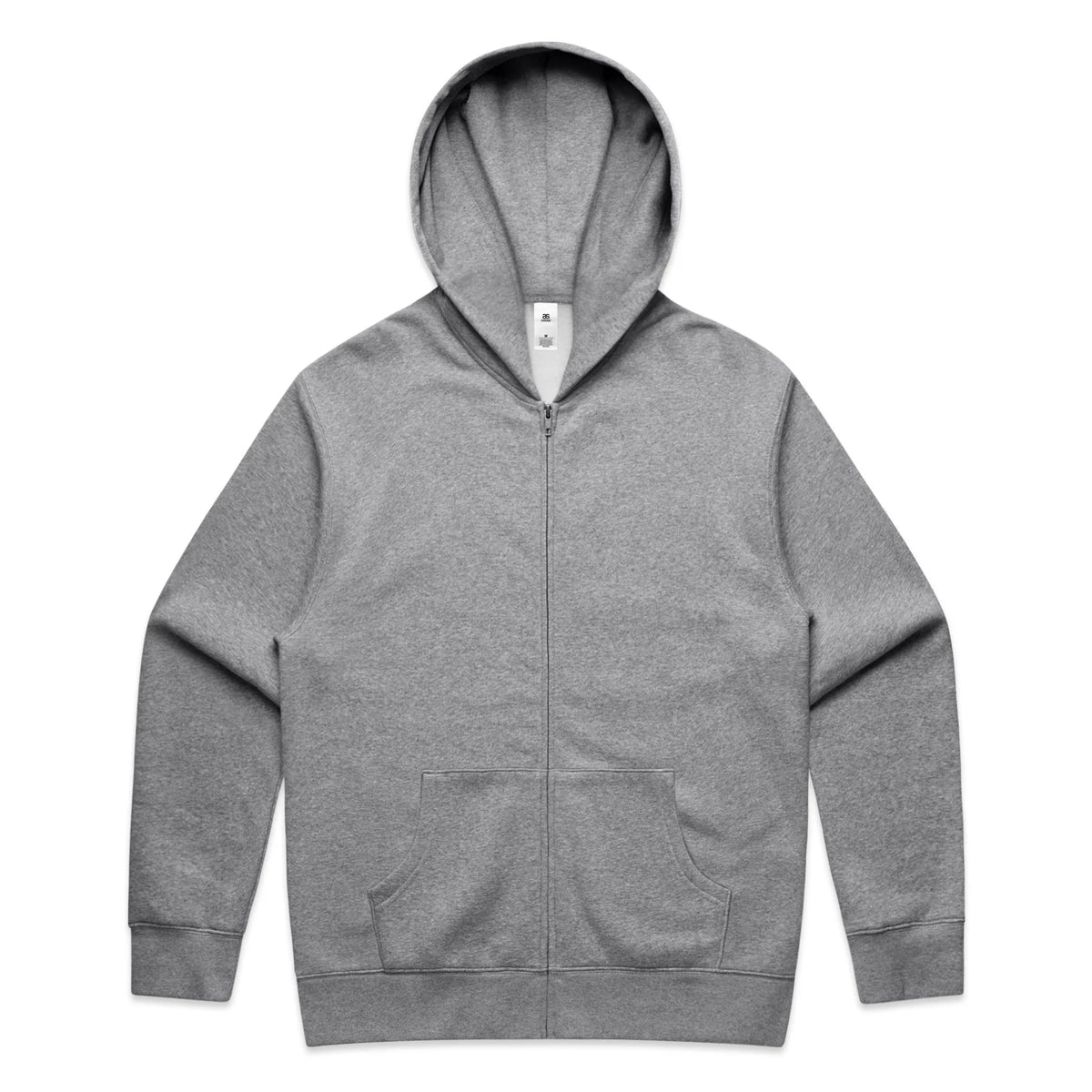 Relax Zip Hood 5162 - Grey Marle - Front