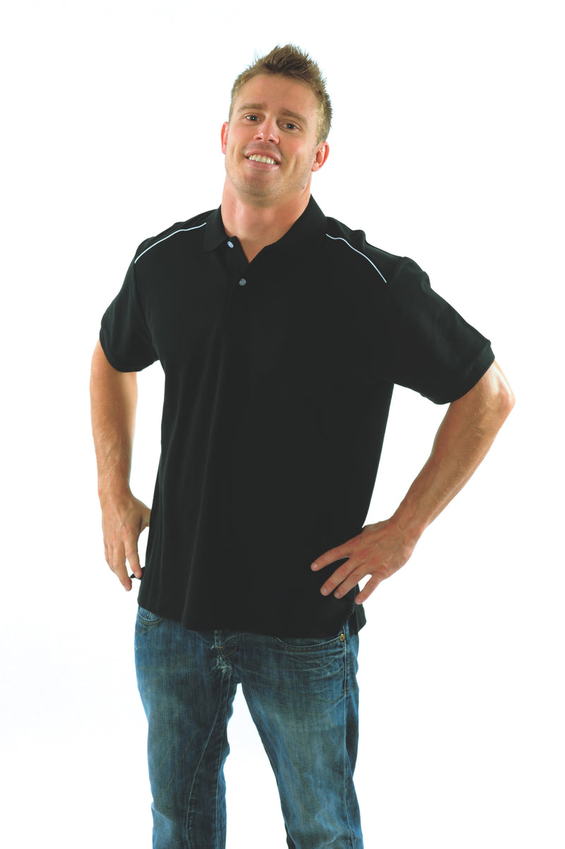 DNC Workwear Mens Cotton Rich Paris Polo 5257