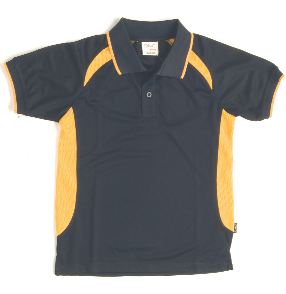 DNC Workwear Adults Air Flow Contrast Raglan Mesh Polo 5262