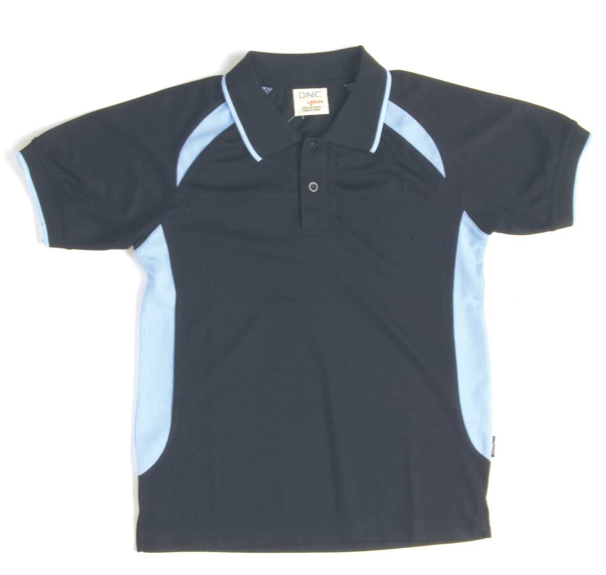 DNC Workwear Adults Air Flow Contrast Raglan Mesh Polo 5262