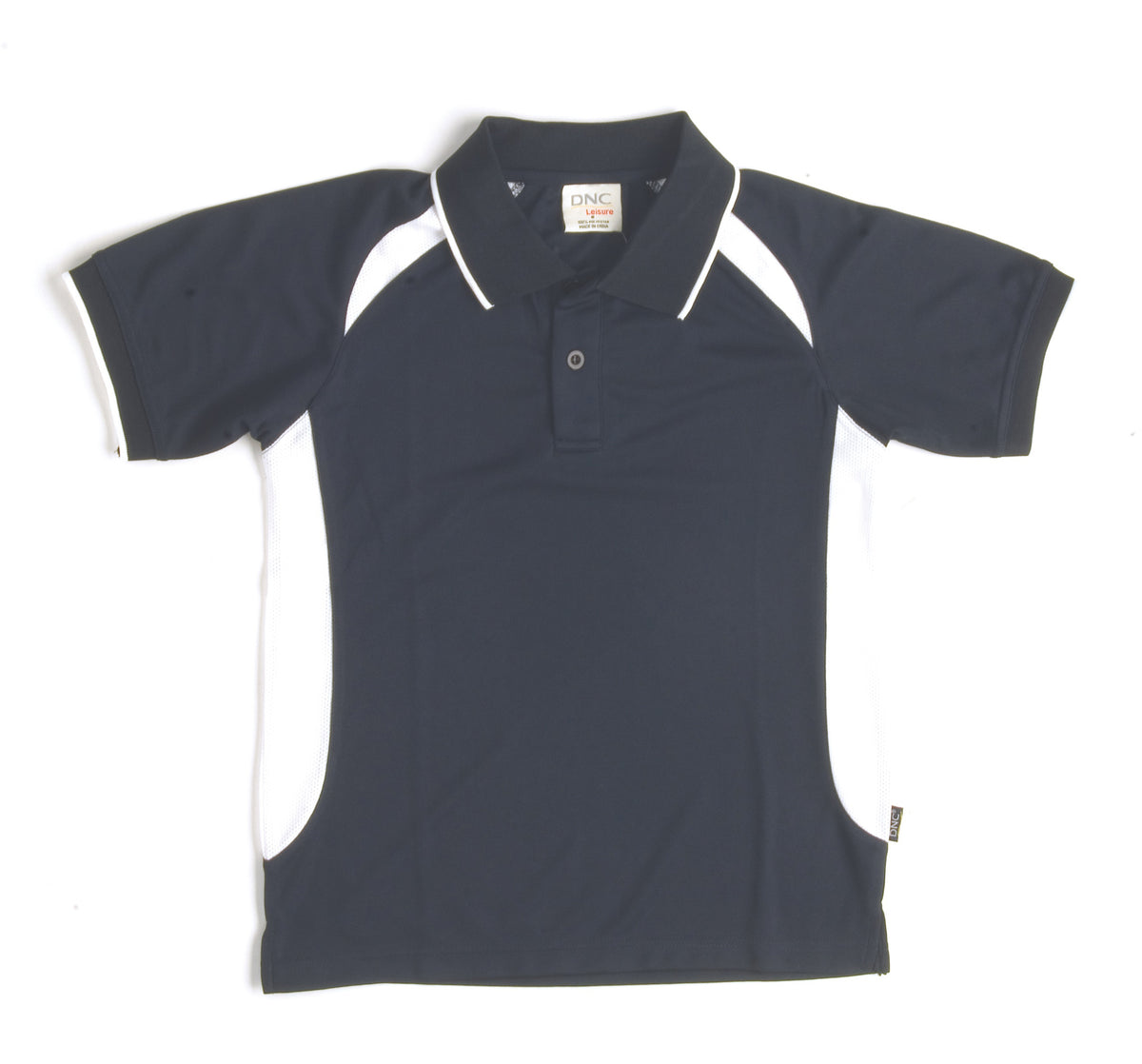DNC Workwear Adults Air Flow Contrast Raglan Mesh Polo 5262