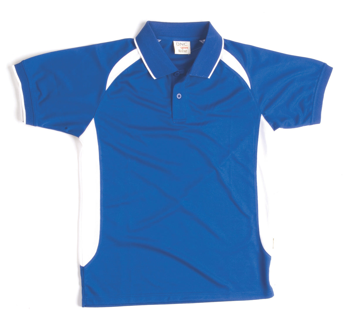 DNC Workwear Adults Air Flow Contrast Raglan Mesh Polo 5262