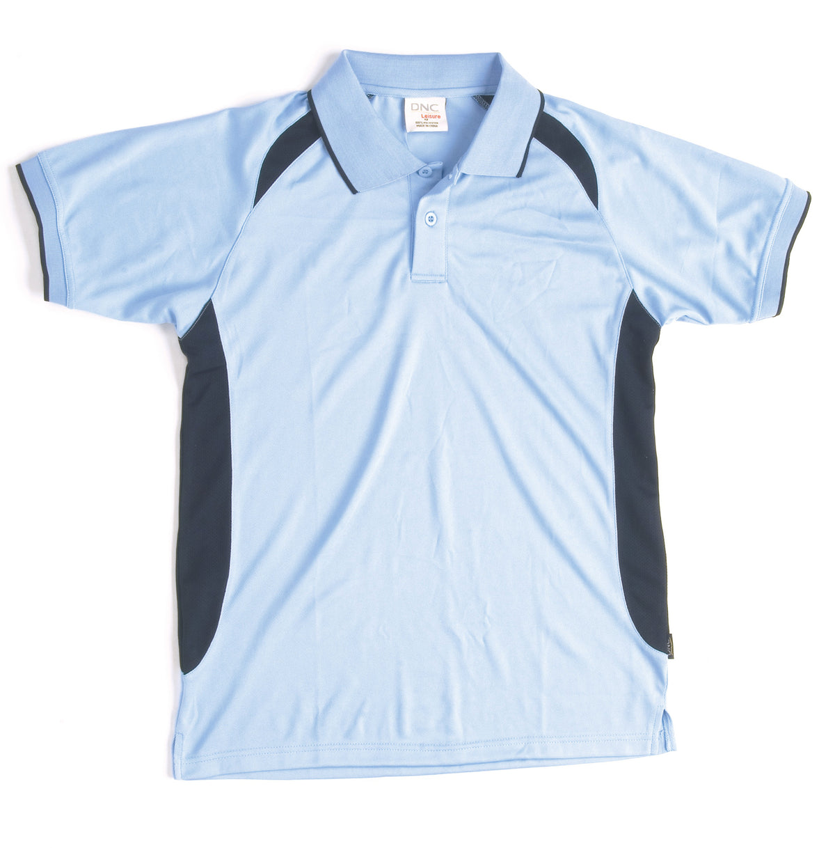 DNC Workwear Adults Air Flow Contrast Raglan Mesh Polo 5262