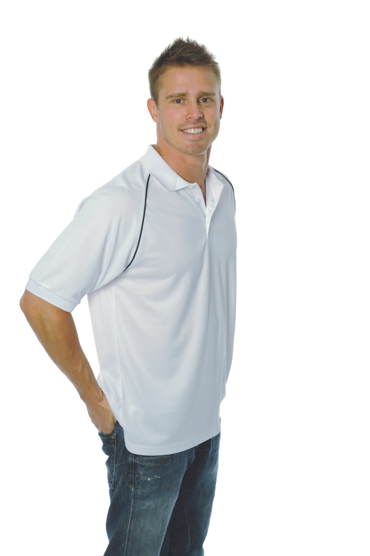 DNC Workwear Mens Cool Breathe Rome Polo 5267