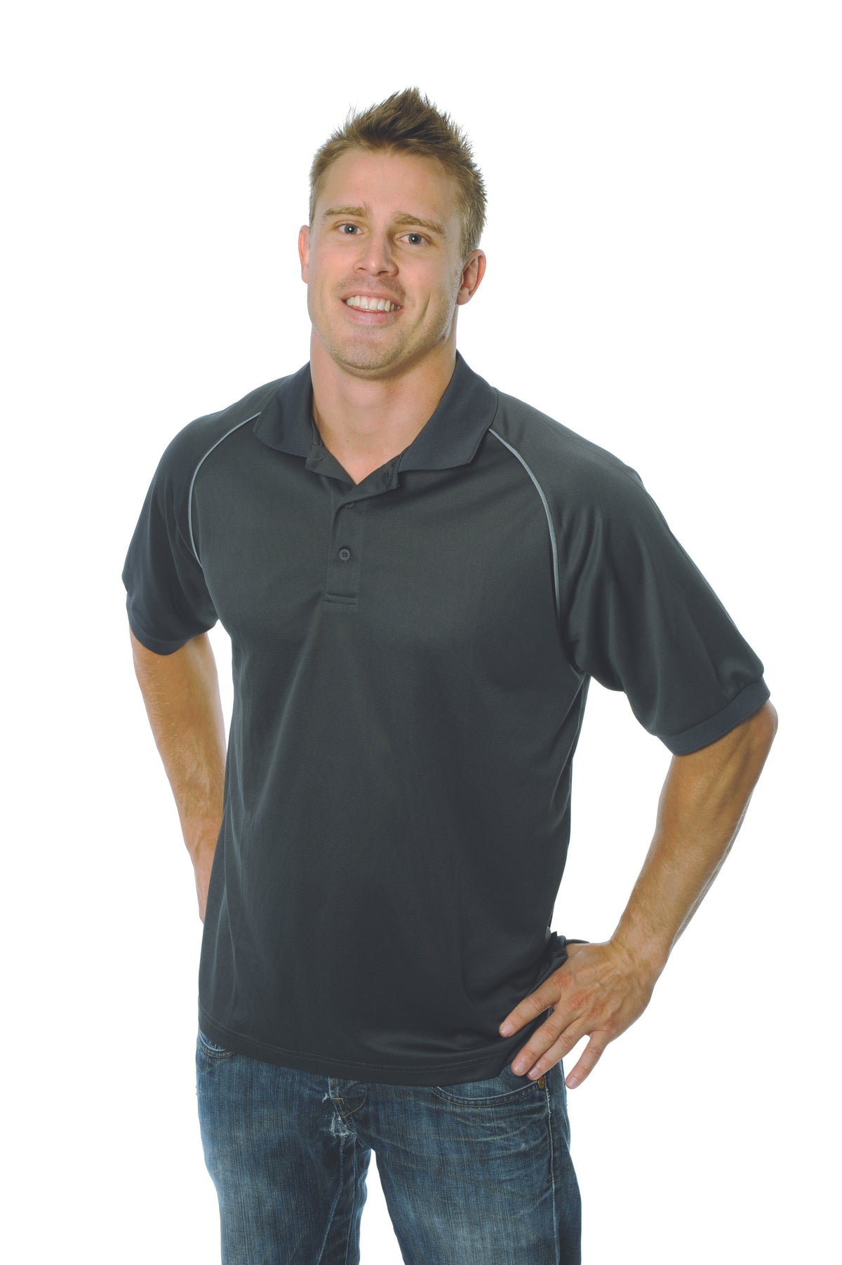 DNC Workwear Mens Cool Breathe Rome Polo 5267