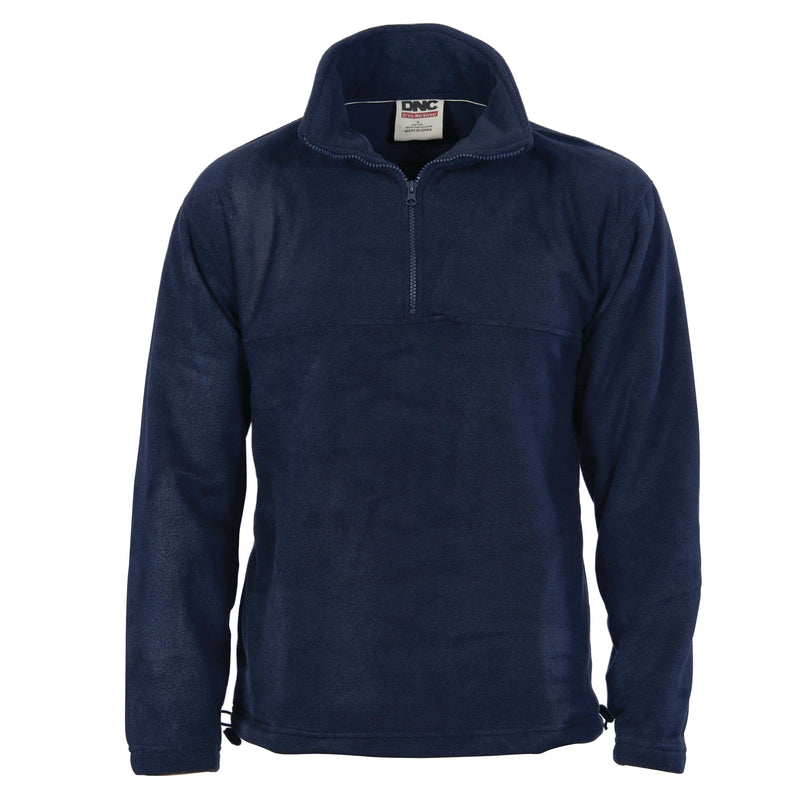 DNC Workwear Unisex Half Zip Polar Fleece 5321