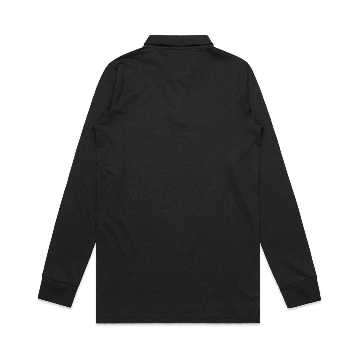 Chad L/S Polo 5404 - Black - Back