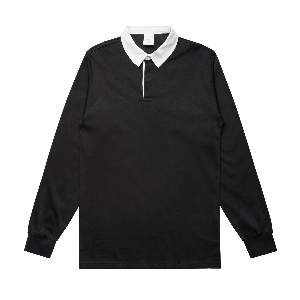 Rugby Jersey 5410 - Black - Front