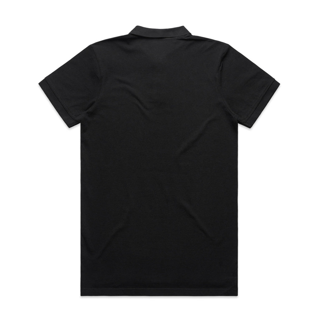 Pique Polo - Black - Back