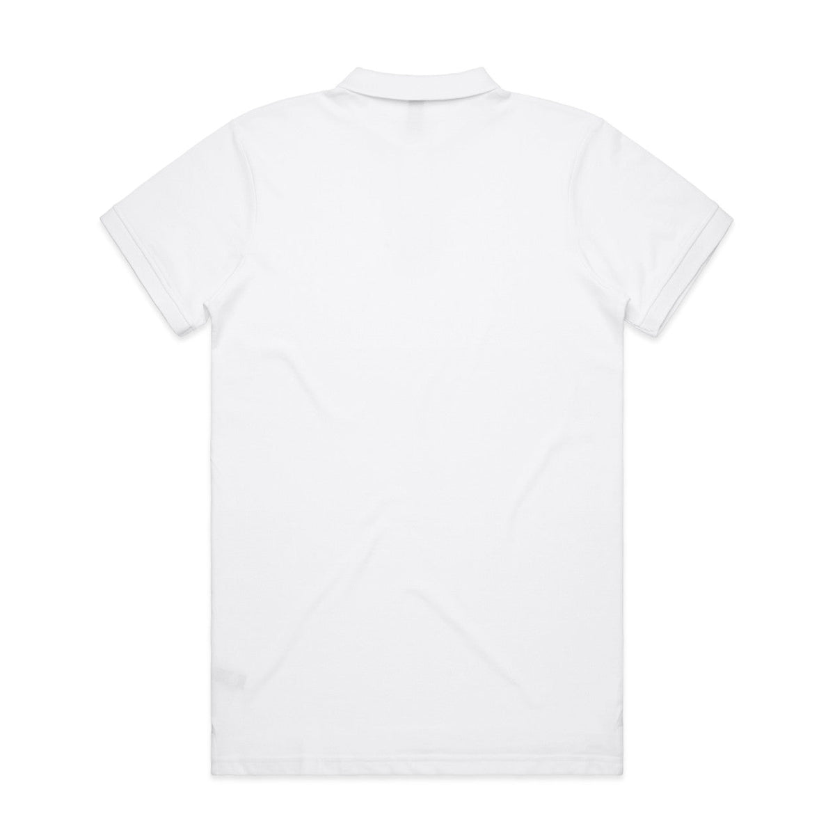 Pique Polo - White - Back
