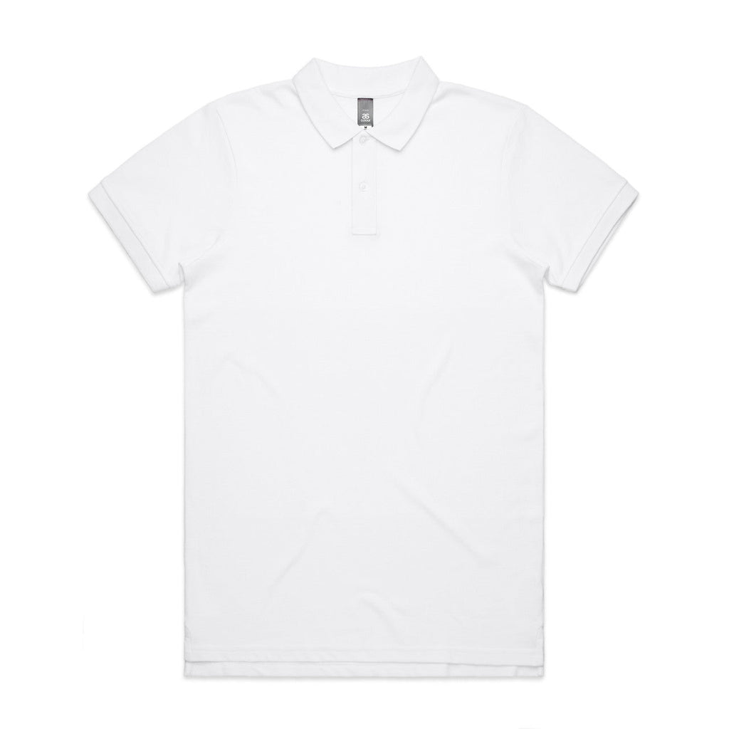 Pique Polo - White