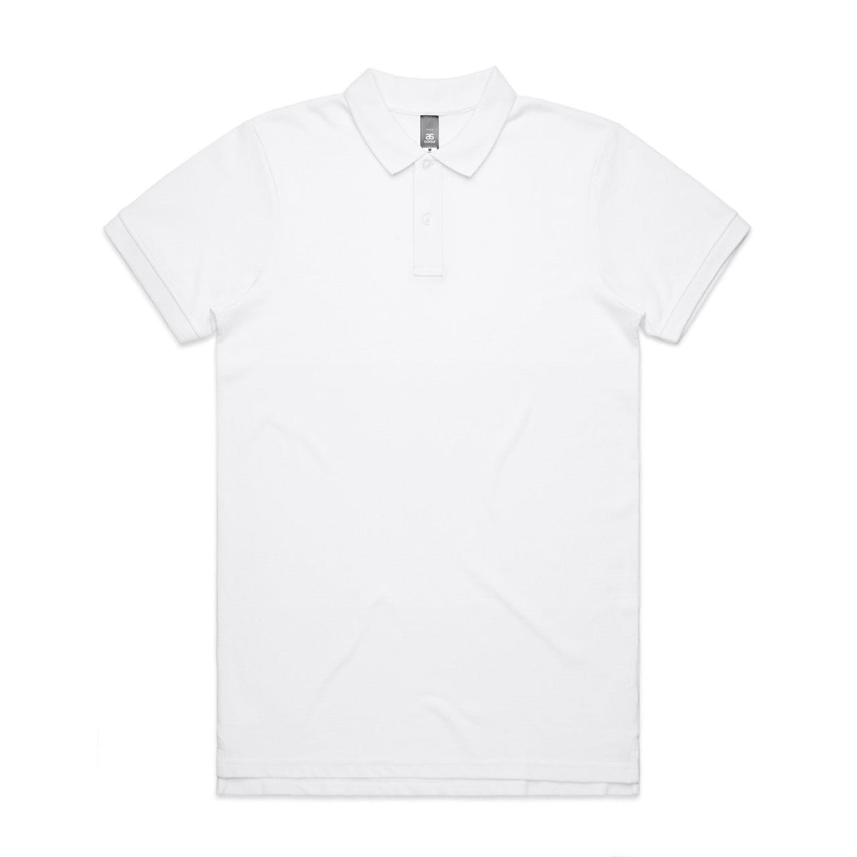 Pique Polo - White