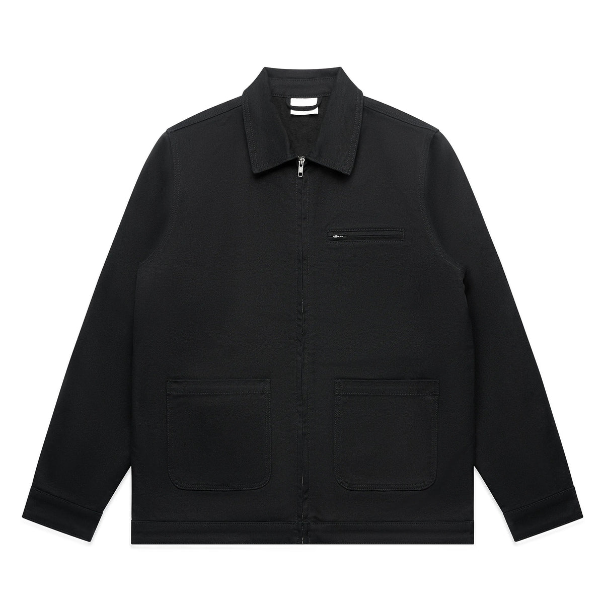 Canvas Heavy Jacket 5527 - Black - Front