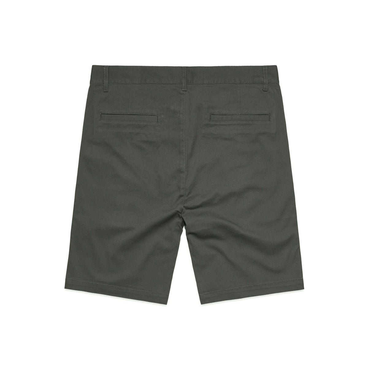 Plain Shorts 19" 5902S - Charcoal - Back