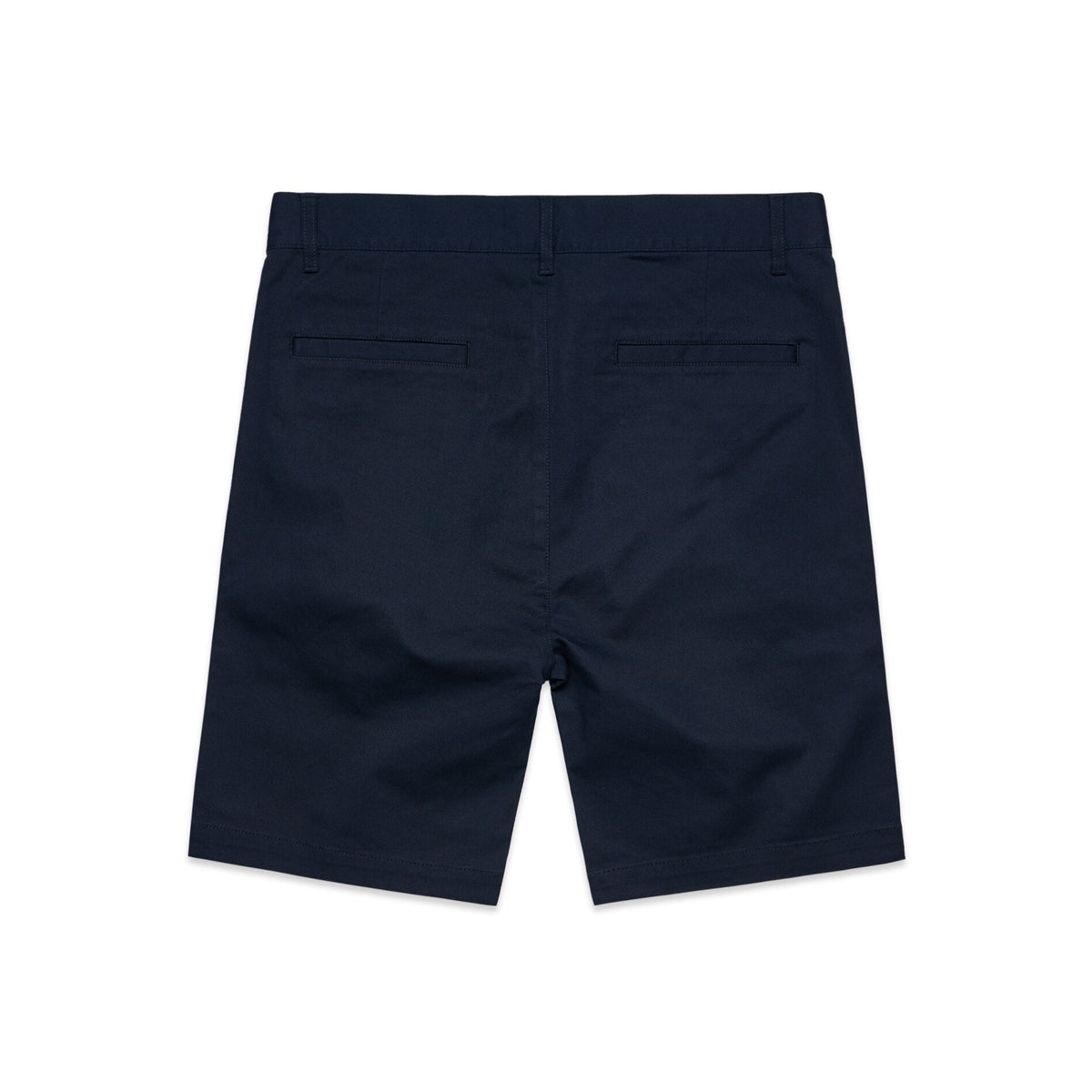 Plain Shorts 19" 5902S - Navy - Back