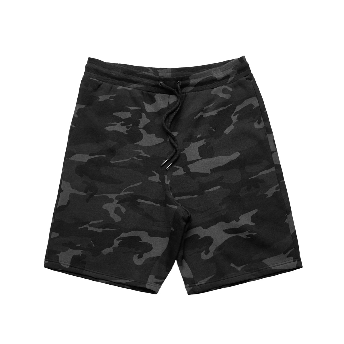Stadium Camo Shorts 20" 5916C - Black Camo - Front