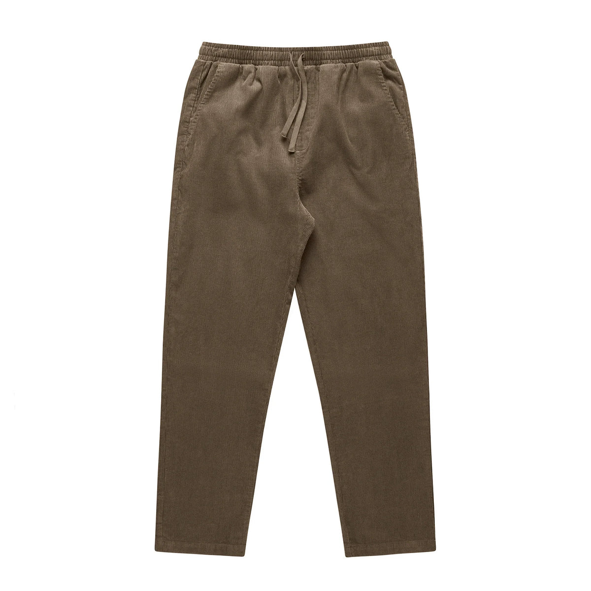 Cord Pants 5934S - Walnut - Front