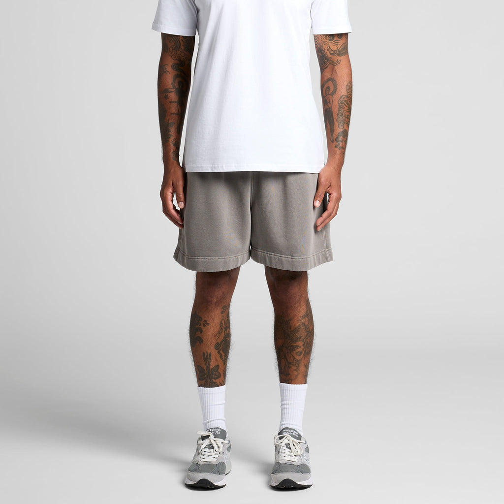 Relax Faded Track Shorts 18" 5939