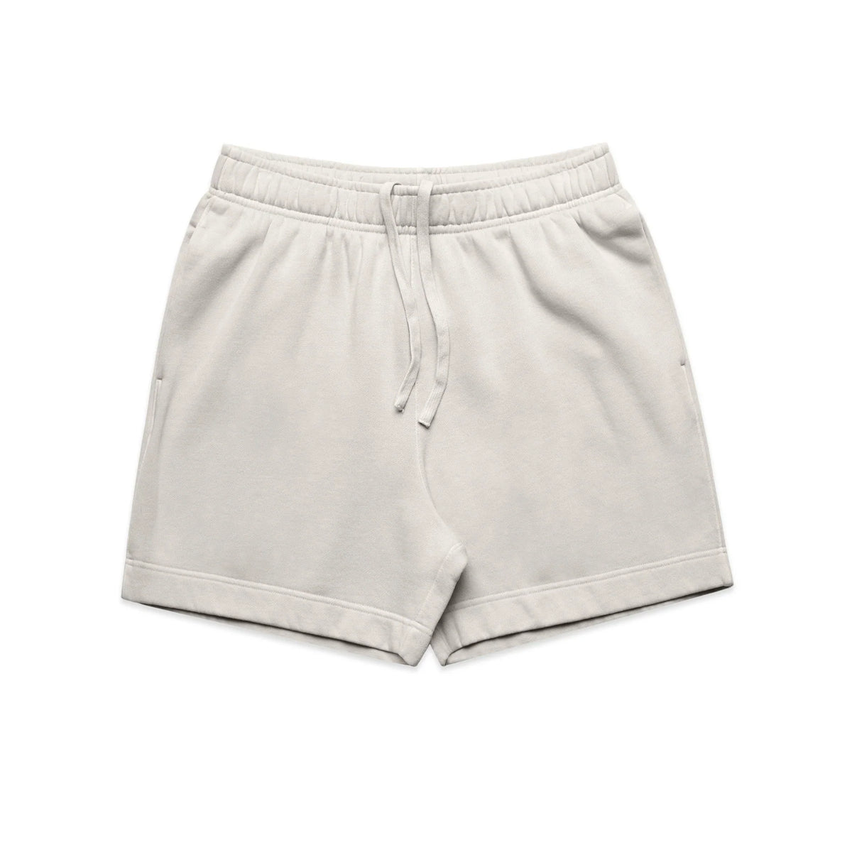 Relax Faded Track Shorts 18" 5939 - Faded Bone - Front
