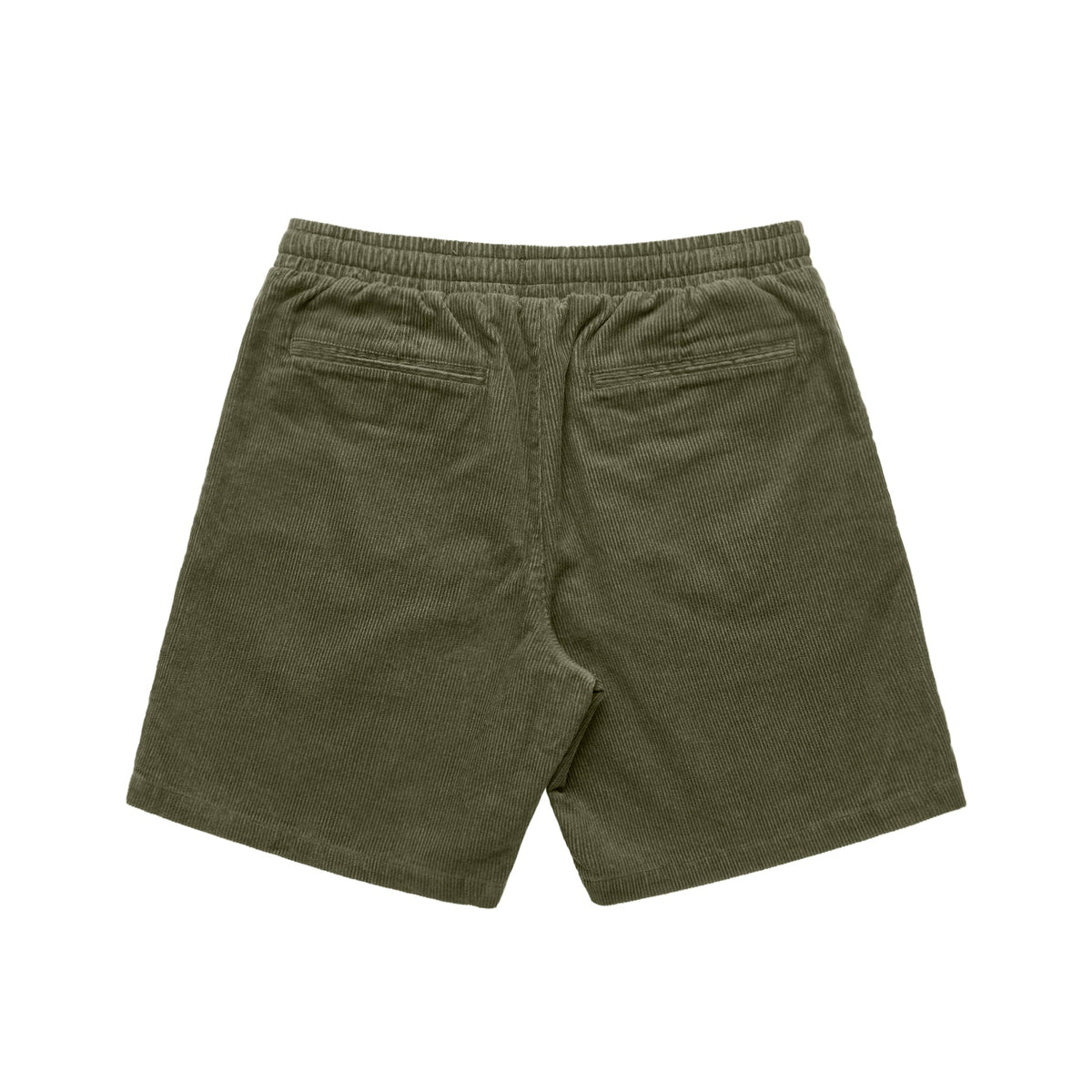 Cord Shorts 18" 5941S - Army - Back
