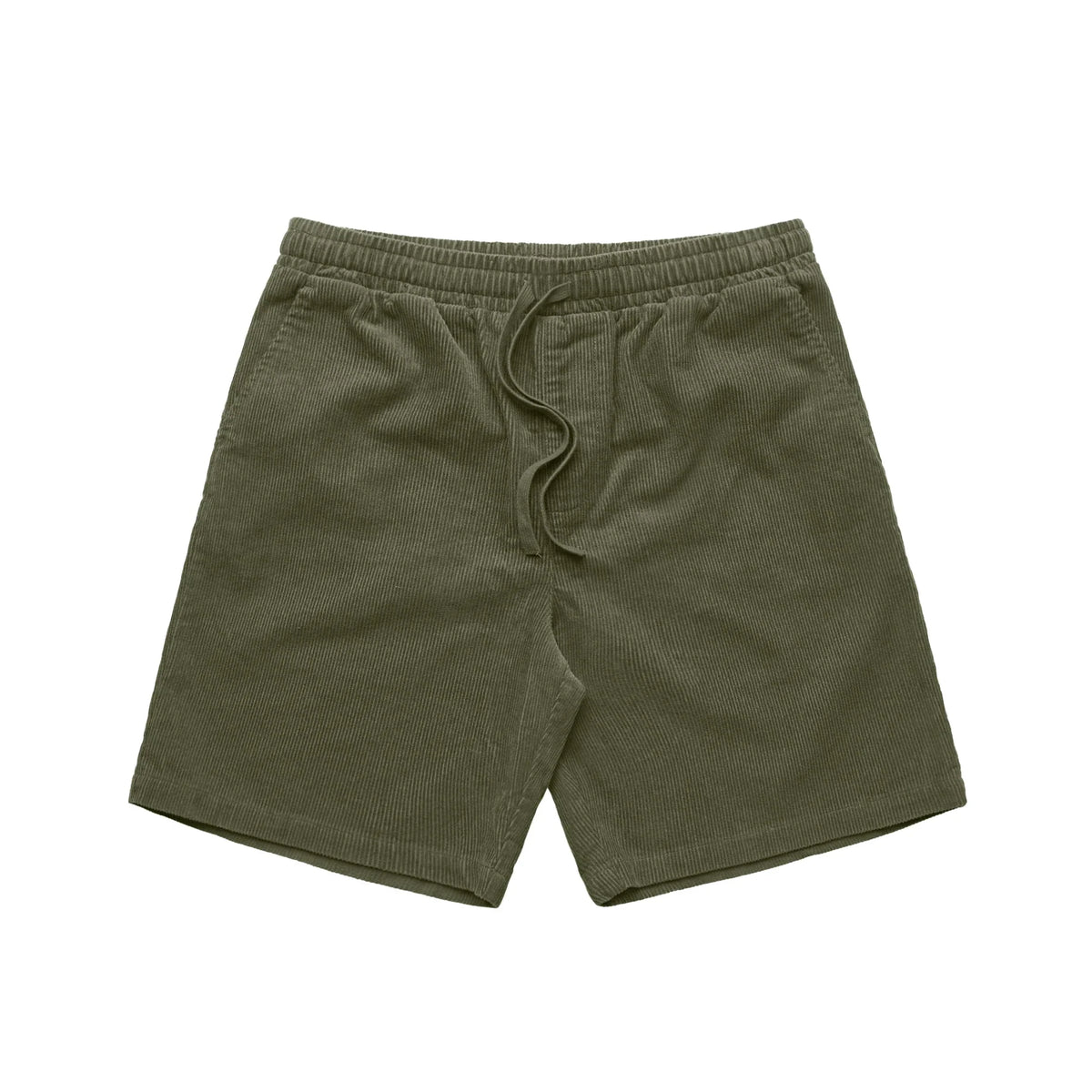 Cord Shorts 18" 5941S - Army - Front
