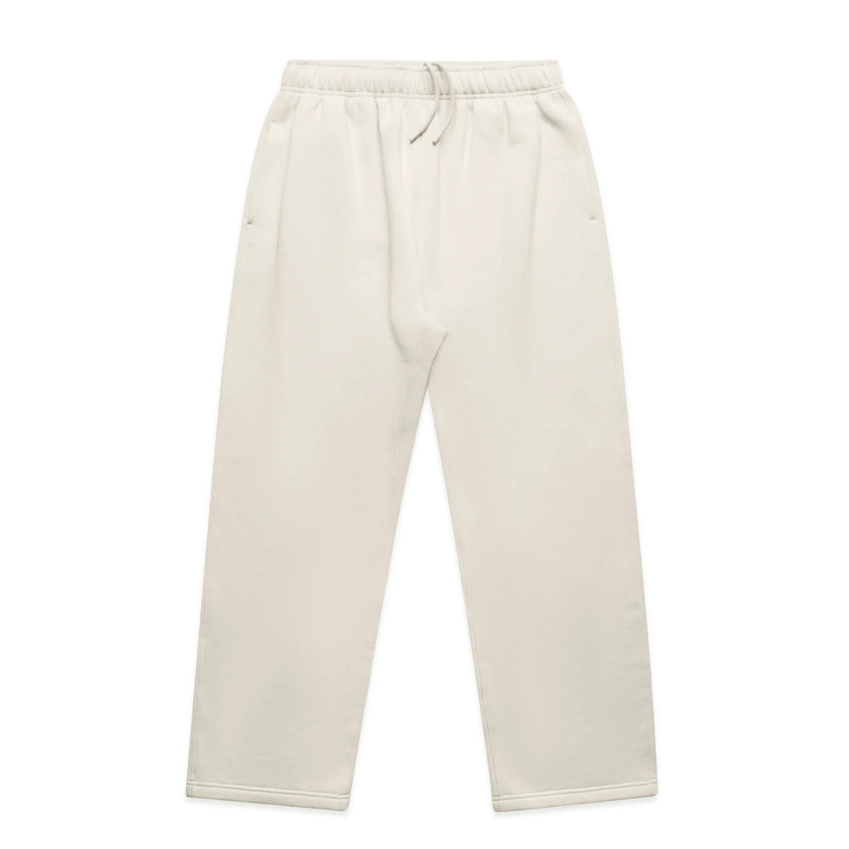 Relax Cuffless Track Pants 5942 - Bone - Front