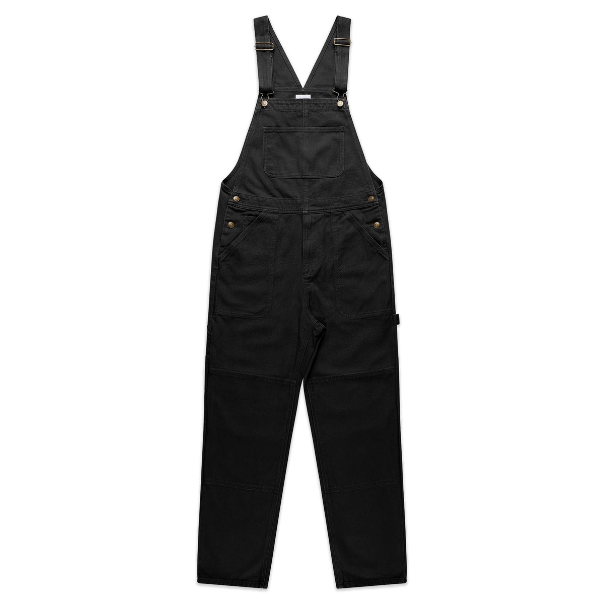 Canvas Overalls 5980 - Black - Front