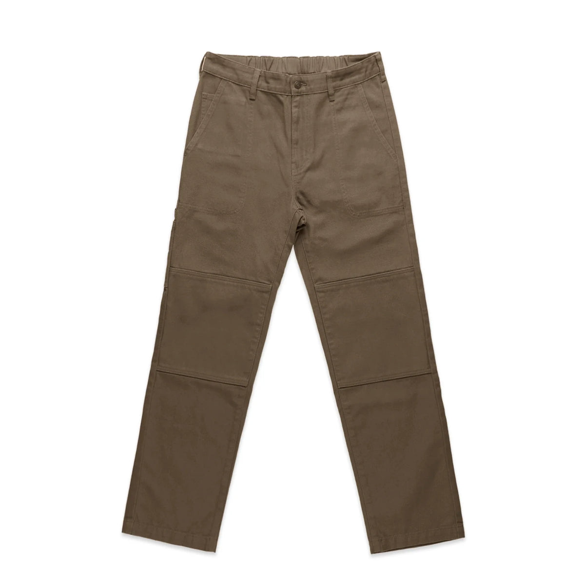 Canvas Pants 5982 - Walnut - Front
